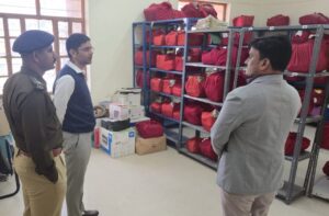 जिला कलक्टर सुशील कुमार यादव का धोरीमन्ना दौरा, विभिन्न कार्यालयों का किया निरीक्षण